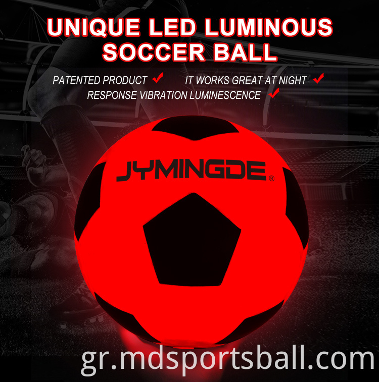 led soccer ball